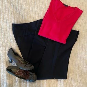 Navy Ann Taylor Dress Pants Curvy